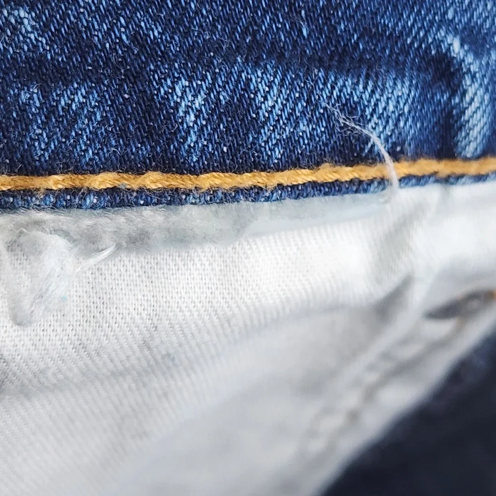 Levi's 505 Regular Fit Jeans Mens 36x32‎ Blue Medium Wash Straight Leg Denim